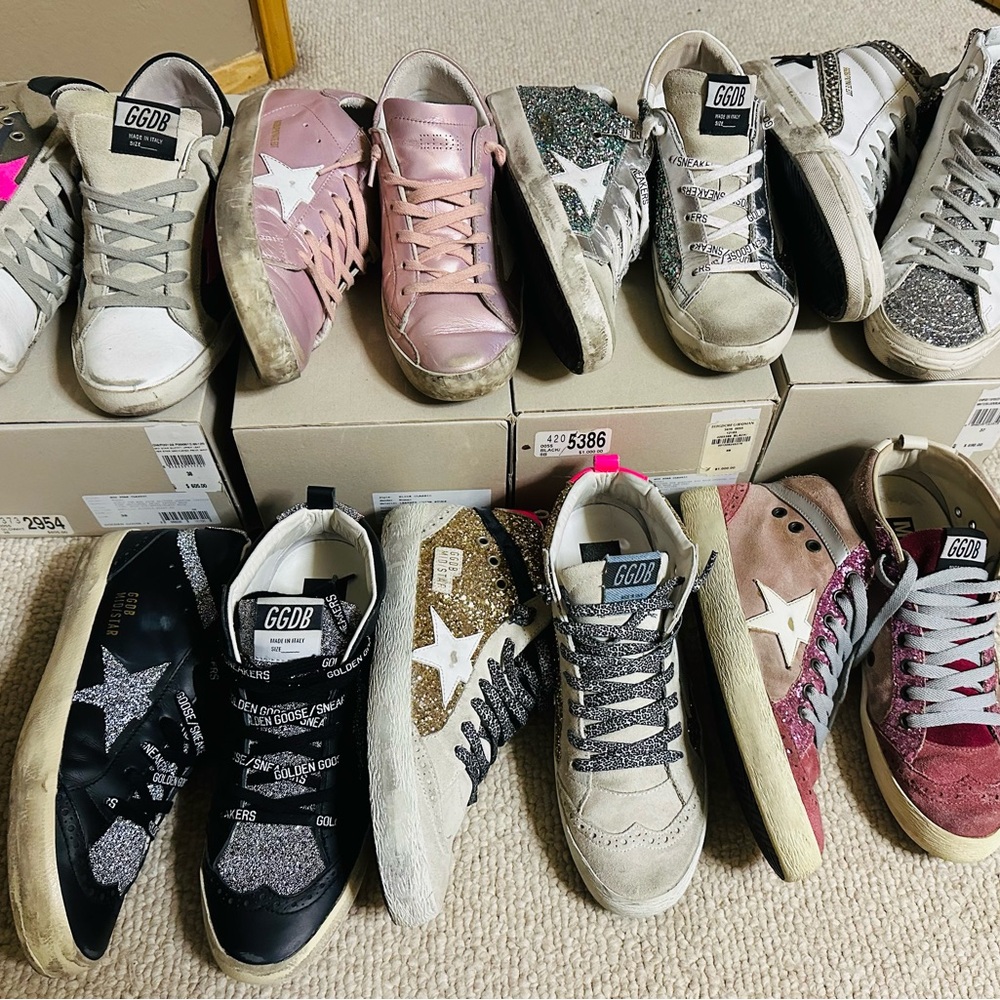 Golden Goose Sneaker Collection - Mixed Colors